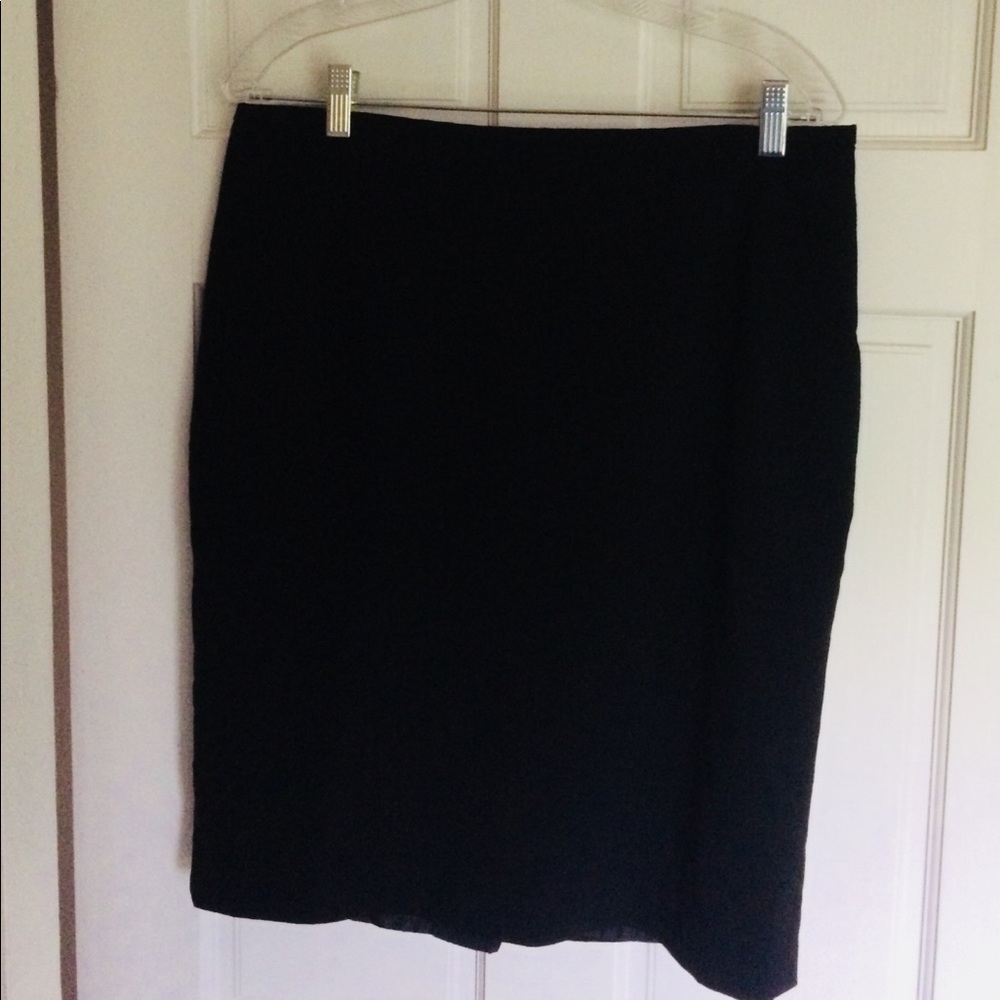 Calvin Klein black pencil skirt